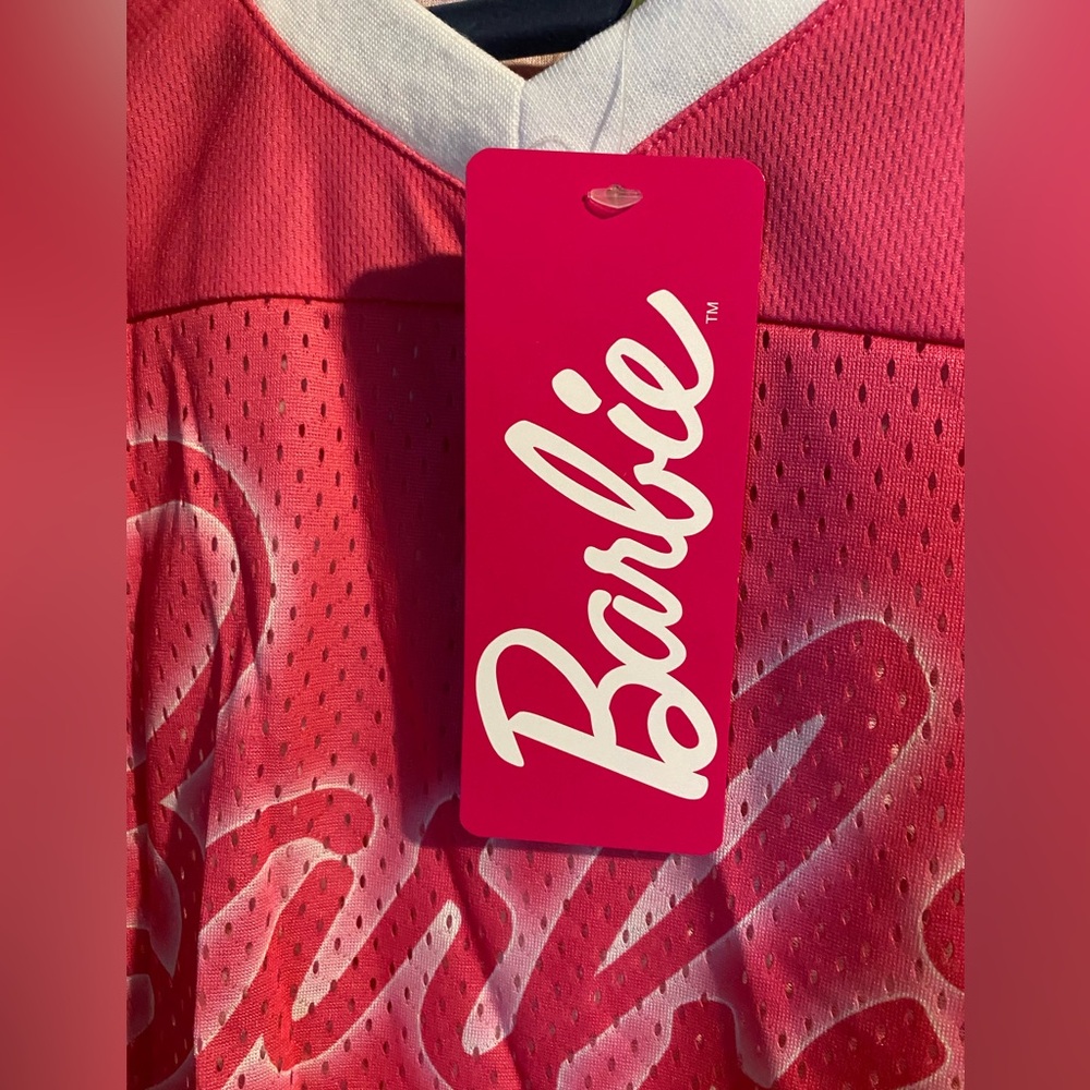 NWT!! Barbie 59 Pink Cropped 59 Jersey Size MEDIUM
